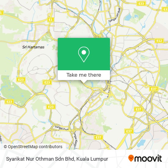 Peta Syarikat Nur Othman Sdn Bhd
