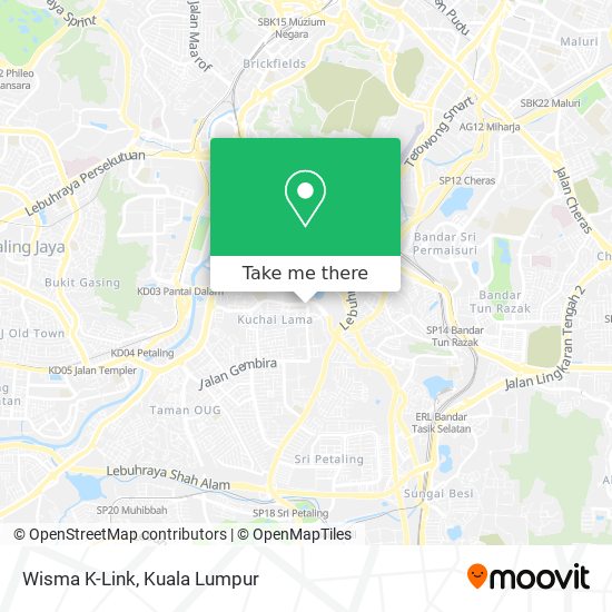 Wisma K-Link map