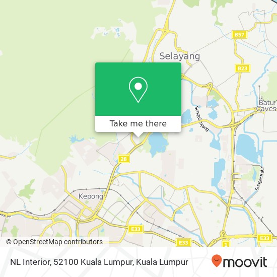 NL Interior, 52100 Kuala Lumpur map