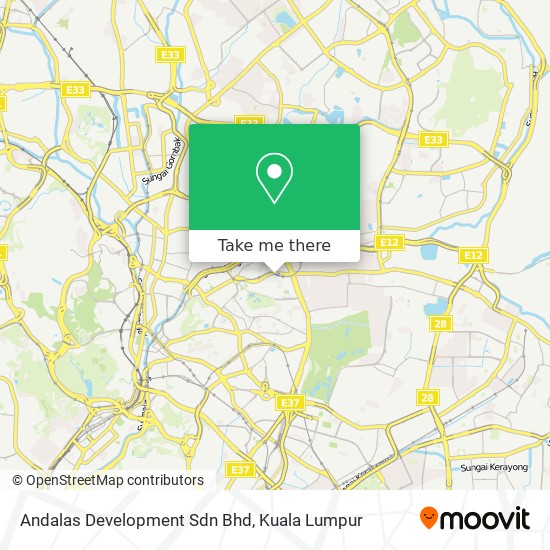 Andalas Development Sdn Bhd map