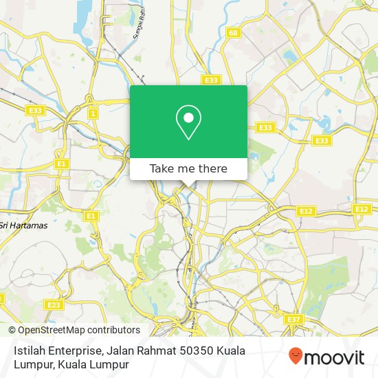 Istilah Enterprise, Jalan Rahmat 50350 Kuala Lumpur map