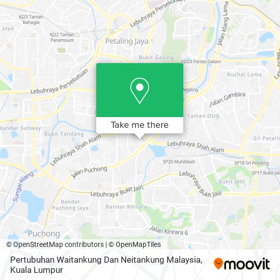 Pertubuhan Waitankung Dan Neitankung Malaysia map