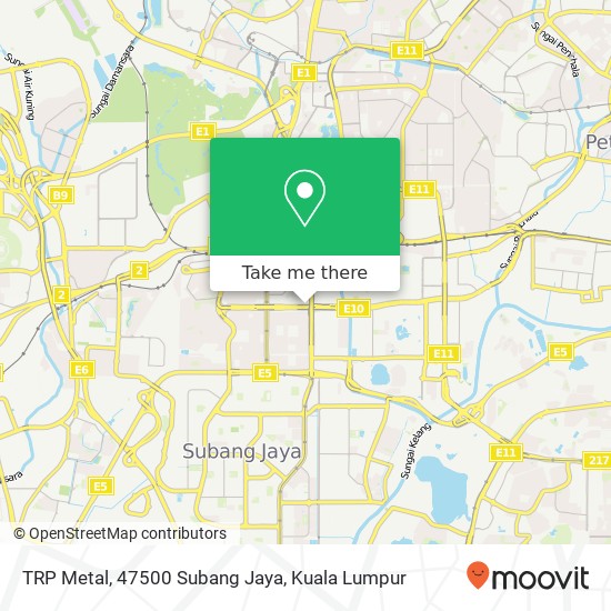 TRP Metal, 47500 Subang Jaya map