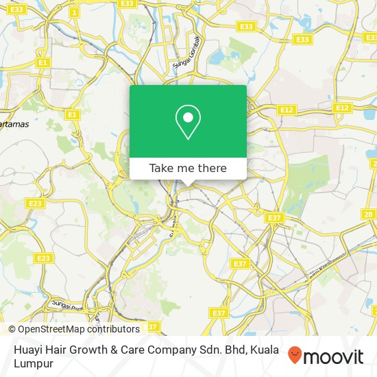 Huayi Hair Growth & Care Company Sdn. Bhd map