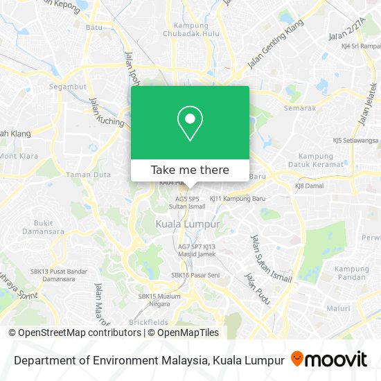 Peta Department of Environment Malaysia
