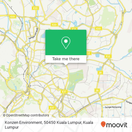 Konzen Environment, 50450 Kuala Lumpur map