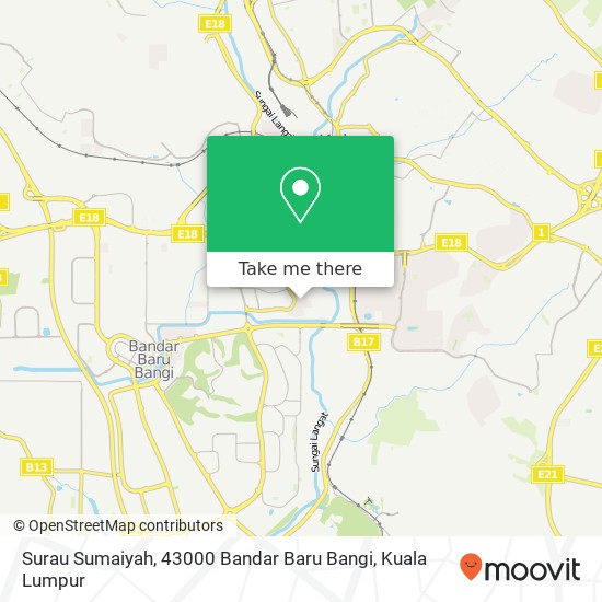 Surau Sumaiyah, 43000 Bandar Baru Bangi map