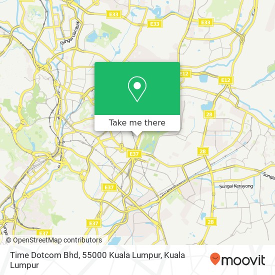 Time Dotcom Bhd, 55000 Kuala Lumpur map