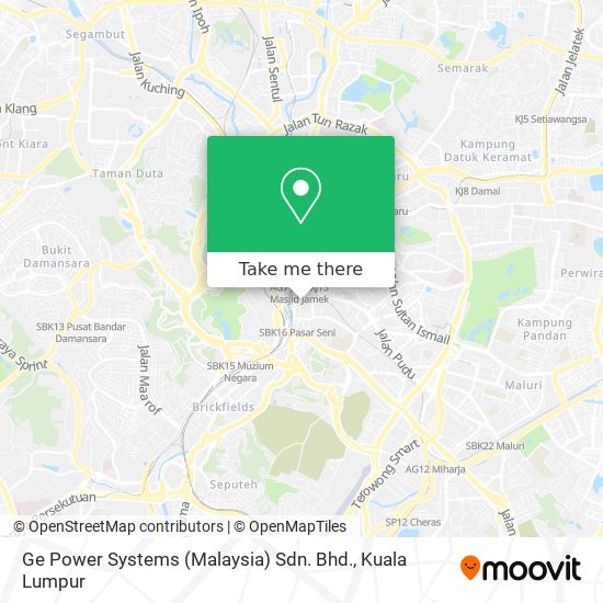 Ge Power Systems (Malaysia) Sdn. Bhd. map