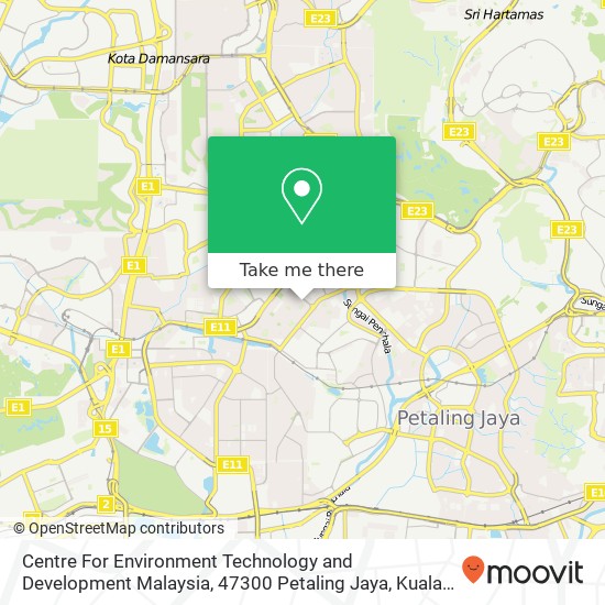 Peta Centre For Environment Technology and Development Malaysia, 47300 Petaling Jaya