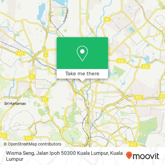 Wisma Seng, Jalan Ipoh 50300 Kuala Lumpur map