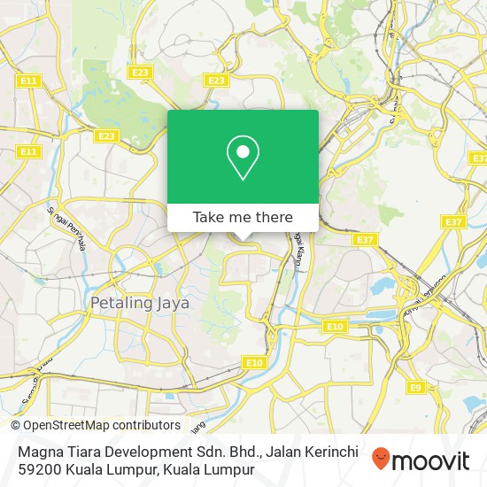 Magna Tiara Development Sdn. Bhd., Jalan Kerinchi 59200 Kuala Lumpur map