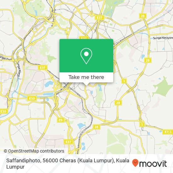 Saffandiphoto, 56000 Cheras (Kuala Lumpur) map