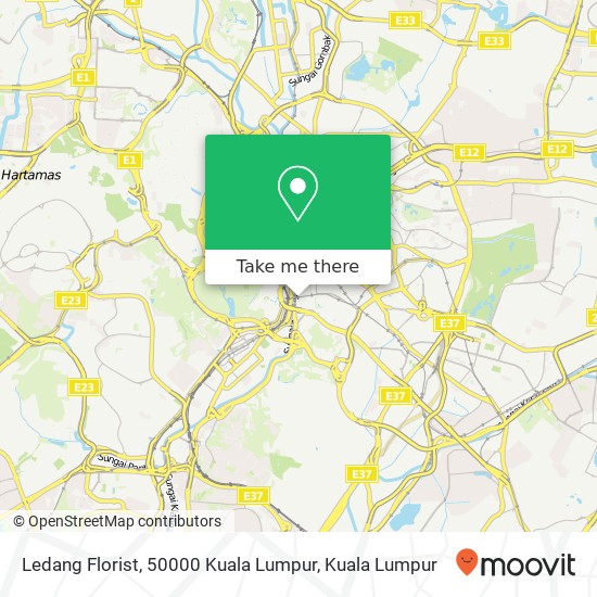 Ledang Florist, 50000 Kuala Lumpur map