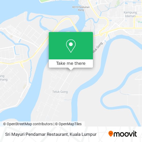 Sri Mayuri Pendamar Restaurant map