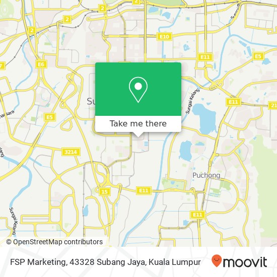 FSP Marketing, 43328 Subang Jaya map