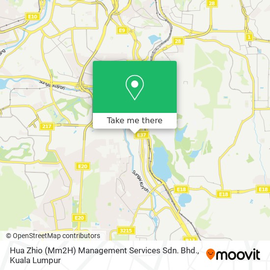 Hua Zhio (Mm2H) Management Services Sdn. Bhd. map