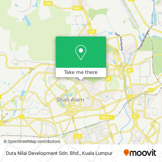 Peta Duta Nilai Development Sdn. Bhd.