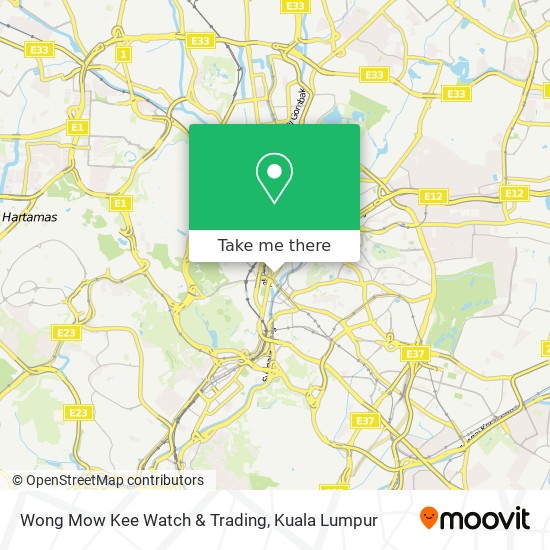 Wong Mow Kee Watch & Trading map