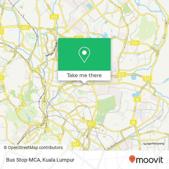 Bus Stop-MCA map