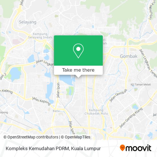 Kompleks Kemudahan PDRM map