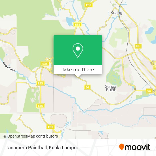 Tanamera Paintball map