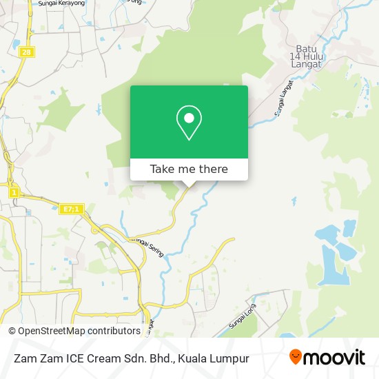 Zam Zam ICE Cream Sdn. Bhd. map