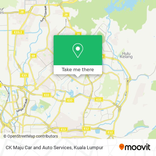 How To Get To Ck Maju Car And Auto Services In Kuala Lumpur By Bus Mrt Lrt Or Monorail