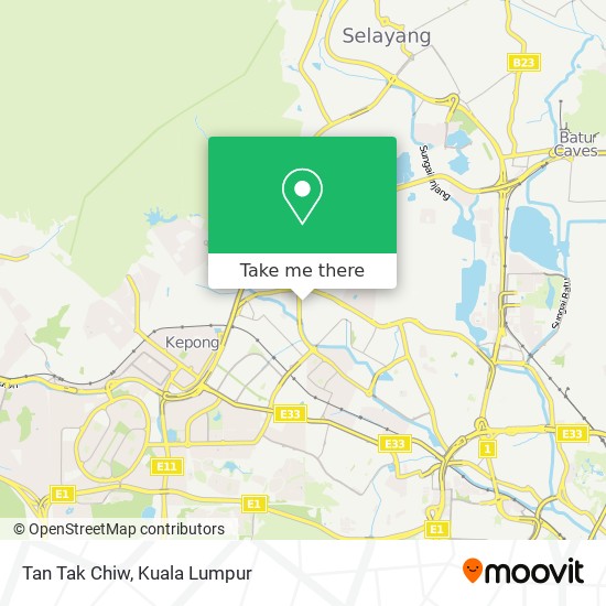 Tan Tak Chiw map