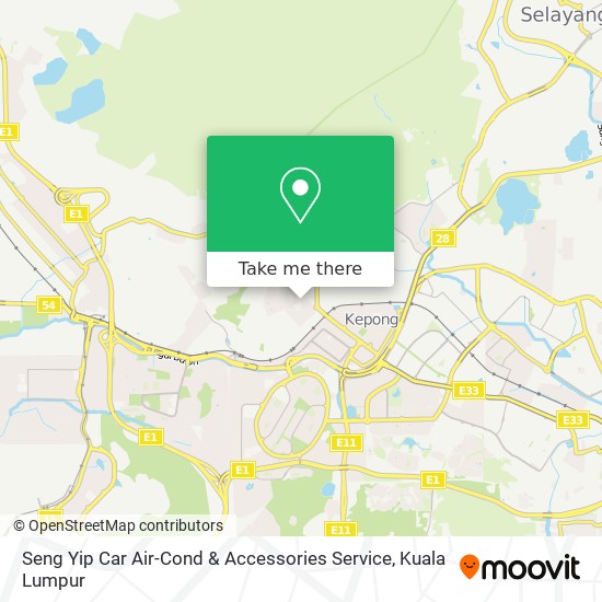 Seng Yip Car Air-Cond & Accessories Service map