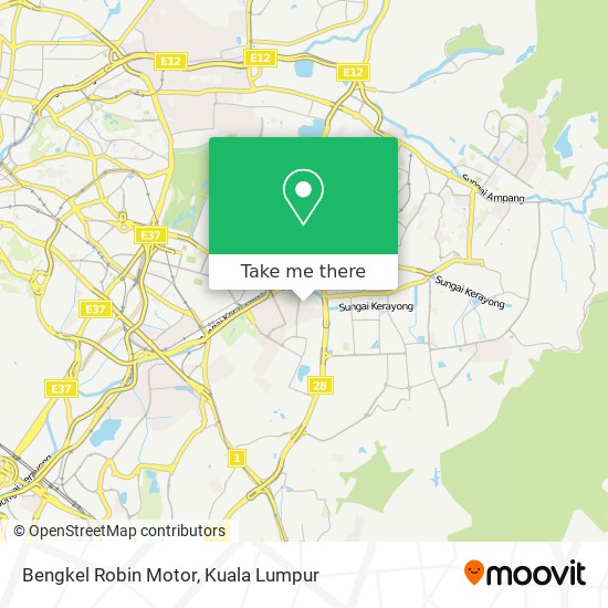 Bengkel Robin Motor map