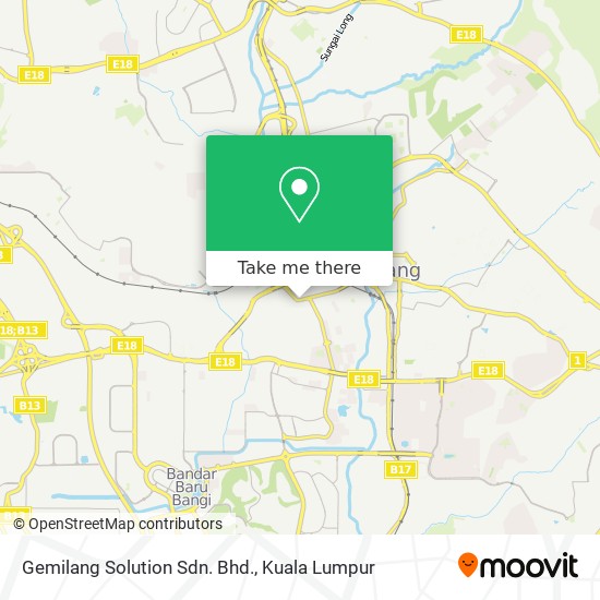 Gemilang Solution Sdn. Bhd. map