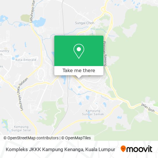 Peta Kompleks JKKK Kampung Kenanga