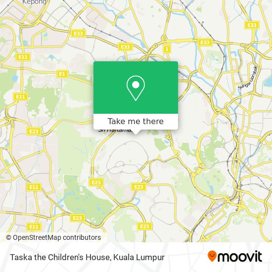 Taska the Children's House map