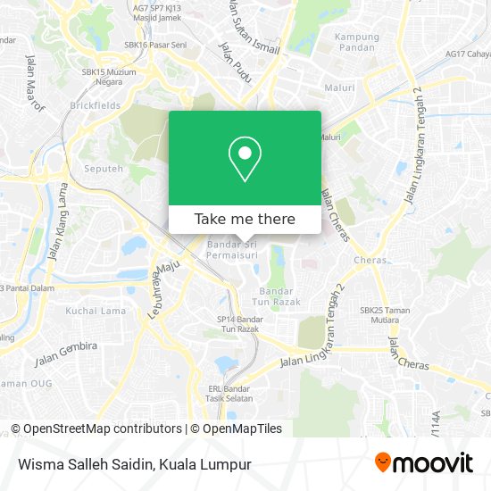 Wisma Salleh Saidin map