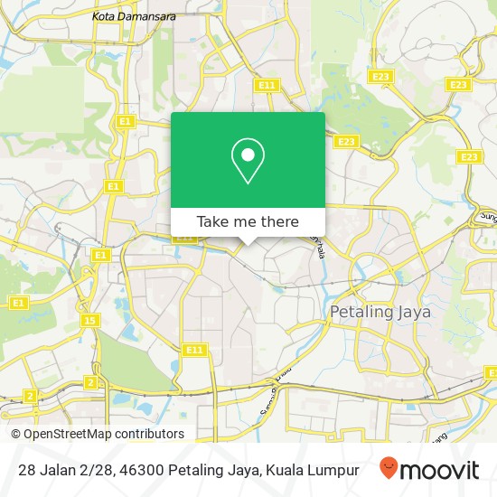 28 Jalan 2 / 28, 46300 Petaling Jaya map