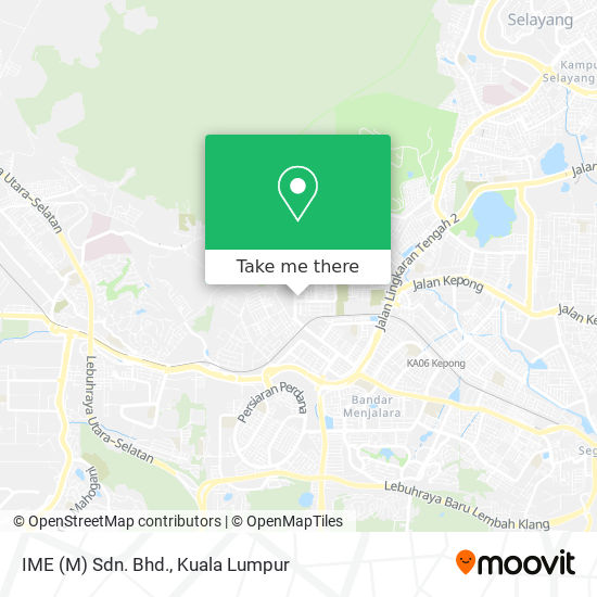 How To Get To Ime M Sdn Bhd In Gombak By Bus Mrt Lrt Or Train