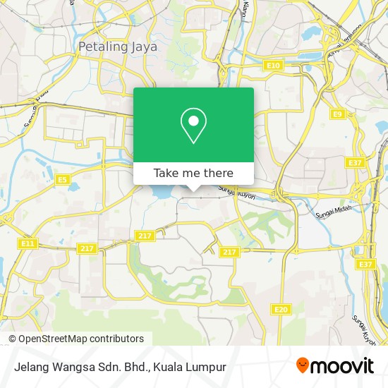 Jelang Wangsa Sdn. Bhd. map