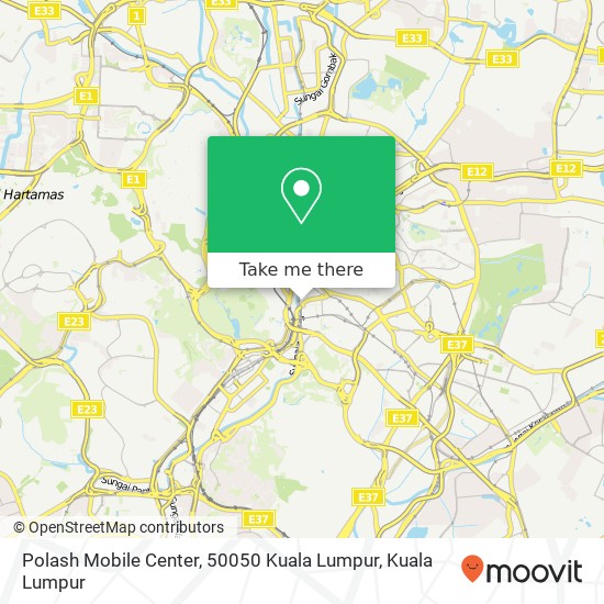 Polash Mobile Center, 50050 Kuala Lumpur map