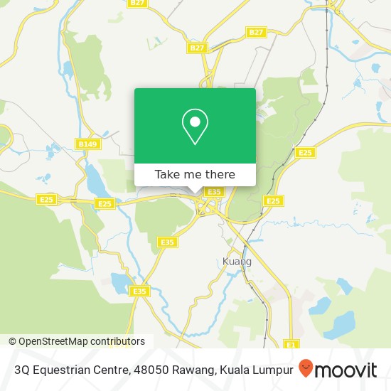 3Q Equestrian Centre, 48050 Rawang map