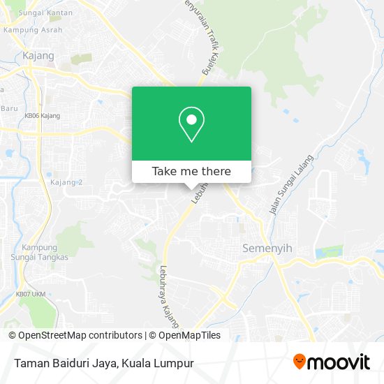 Peta Taman Baiduri Jaya