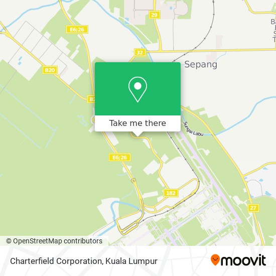 Charterfield Corporation map