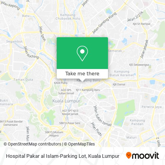 Peta Hospital Pakar al Islam-Parking Lot