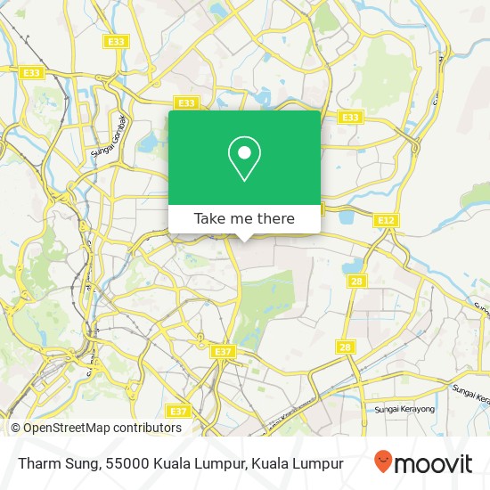 Tharm Sung, 55000 Kuala Lumpur map