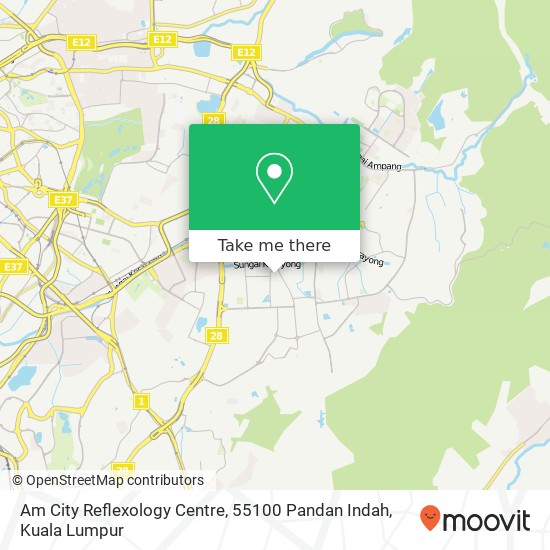 Am City Reflexology Centre, 55100 Pandan Indah map