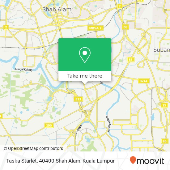 Taska Starlet, 40400 Shah Alam map