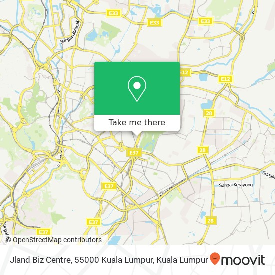 Peta Jland Biz Centre, 55000 Kuala Lumpur