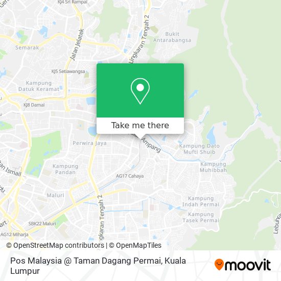 Peta Pos Malaysia @ Taman Dagang Permai