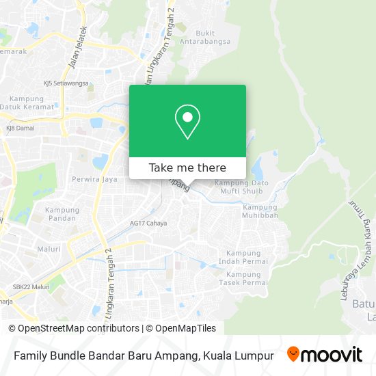 Peta Family Bundle Bandar Baru Ampang