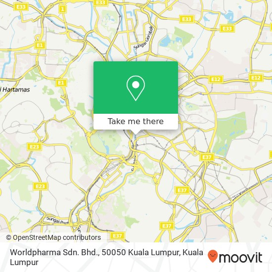 Worldpharma Sdn. Bhd., 50050 Kuala Lumpur map